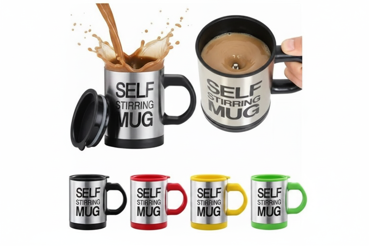 Taza Revolvedor automatico de Cafe MUG