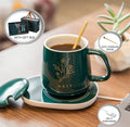 Taza De Café Con Calentador Eléctrica